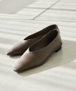 【Mazell】シープレザースクエアフラット【一部店舗限定カラー】
