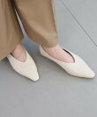 【Mazell】シープレザースクエアフラット【一部店舗限定カラー】