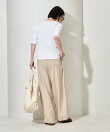 コットンモダール ヘンリーネック 半袖Tシャツ