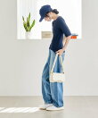 コットンモダール ヘンリーネック 半袖Tシャツ