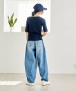 コットンモダール ヘンリーネック 半袖Tシャツ