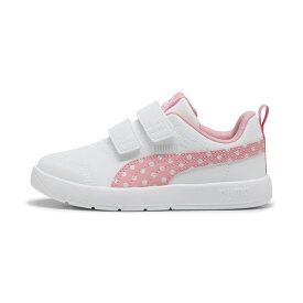 PUMA ガールズ コートフレックス V3 ドッティ スニーカー 17-21cm Courtflex V3 Dotty V PS プーマ シューズ・靴 スニーカー ホワイト【送料無料】