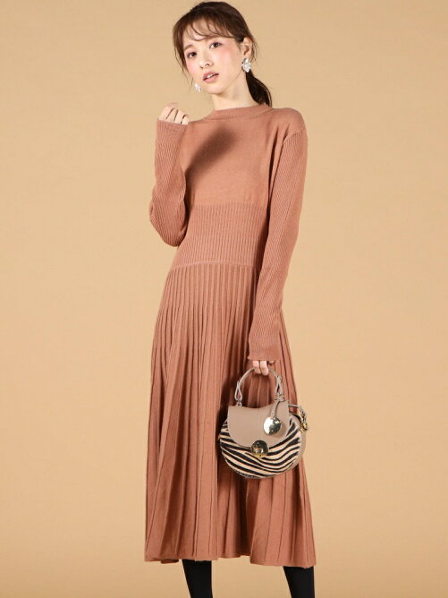 Queens Court Web別注 ニットフレアワンピース Rakuten Fashion 楽天ファッション 旧楽天ブランドアベニュー Bw14