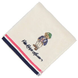 POLO RALPH LAUREN POLO RALPH LAUREN ミニタオル インターモードカワベ ファッション雑貨 ハンカチ・ハンドタオル ホワイト ピンク レッド