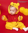 BREEZE ディズニーキャラクター くまのプーさん/カバーオール エフオーオンラインストア マタニティウェア・ベビー用品 ロンパース・カバーオール イエロー オレンジ【送料無料】