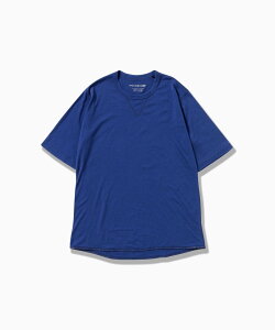 and wander merino base SS T �A���h�����_�[ �g�b�v�X �J�b�g�\�[�ET�V���c �u���b�N �z���C�g �O���[ �u���[�y���������z