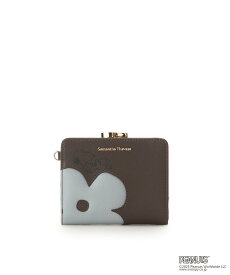 Samantha Thavasa 「スヌーピー」コレクション 口金折財布 サマンサタバサ 財布・ポーチ・ケース 財布 グレー ネイビー【送料無料】