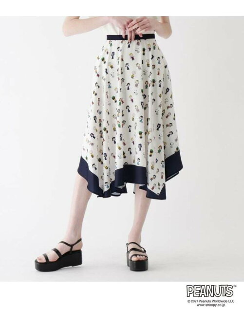 Soup スヌーピーコラボ パネルプリントスカート Rakuten Fashion 楽天ファッション 旧楽天ブランドアベニュー Cz15