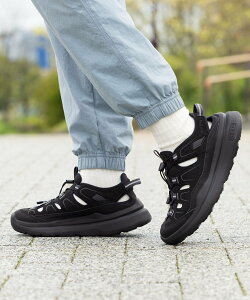 KEEN MEN WK450 SANDAL �����Y �_�u���P�[�t�H�[�n���h���b�h�t�B�t�e�B�[ �T���_�� �L�[�� �V���[�Y�E�C �T���_�� �u���b�N�y���������z