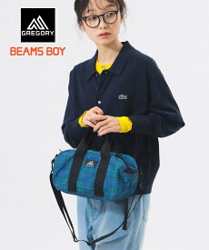 BEAMS BOY 【別注】GREGORY / VINTAGE PONY BAG CHECK ショルダーバッグ トートバッグ 旅行 フェス キャンプ 通勤通学 帰省 ギフト プレゼント ビームス ウイメン バッグ ショルダーバッグ ブラック【送料無料】