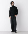 「DELEGANT」 バレルレッグイージーパンツ(セットアップ可)