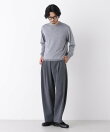 「DELEGANT」 バレルレッグイージーパンツ(セットアップ可)