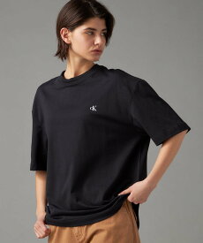 Calvin Klein Jeans (M)【公式ショップ】 カルバンクライン アーカイブロゴ リラックスクルーネック Tシャツ Calvin Klein Jeans 40HM229 カルバン・クライン トップス カットソー・Tシャツ ブラック ホワイト イエロー グレー【送料無料】