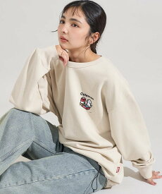 【SALE／35%OFF】Coleman 別注 コールマン matsui rocky camping ドローコード クルーネック スウェット 25AW フリークスストア トップス スウェット・トレーナー グレー ブルー ホワイト【送料無料】