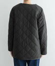 リバーシブルボア撥水キルティングコート