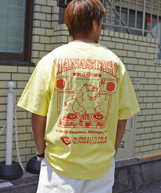 MANASTASH MANASTASH/マナスタッシュ/CiTee HARAJUKU TEE/シーティ 原宿Tシャツ マナスタッシュ トップス カットソー・Tシャツ ブラック ホワイト イエロー【送料無料】