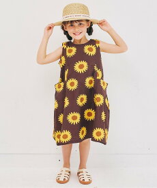 【SALE／17%OFF】p.premier イロチ買いしたい夏すぎる総柄パラソルフレアワンピース エフオーオンラインストア ワンピース・ドレス ワンピース ホワイト ブラック グリーン ブルー レッド イエロー