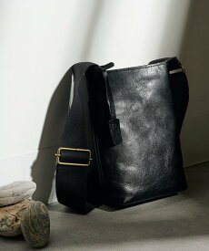 TIDEWAY TIDEWAY/OIL SHRINK SHOULDER/S T3156 ショルダーバッグ セットアップセブン バッグ ショルダーバッグ ブラウン ブラック【送料無料】