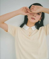 【SALE／33%OFF】OPAQUE.CLIP 2WAY衿付きニット【洗濯機OK】 オペークドットクリップ トップス ニット グ…