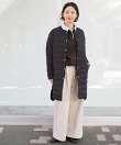 フレンチダウン ロング コート 26AW 秋新作 冬アウター 防寒 軽量