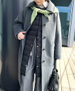 フレンチダウン ロング コート 26AW 秋新作 冬アウター 防寒 軽量