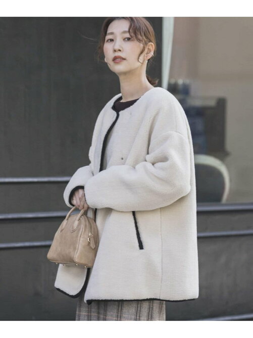 Urban Research Rosso F By Rosso リバーシブルボアブルゾン Rakuten Fashion 楽天ファッション 旧楽天ブランドアベニュー Ek1918