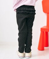 apres les cours バックフリルレギンス/7days Style pants 10分丈 エフオーオンラインストア 靴下・レッ…