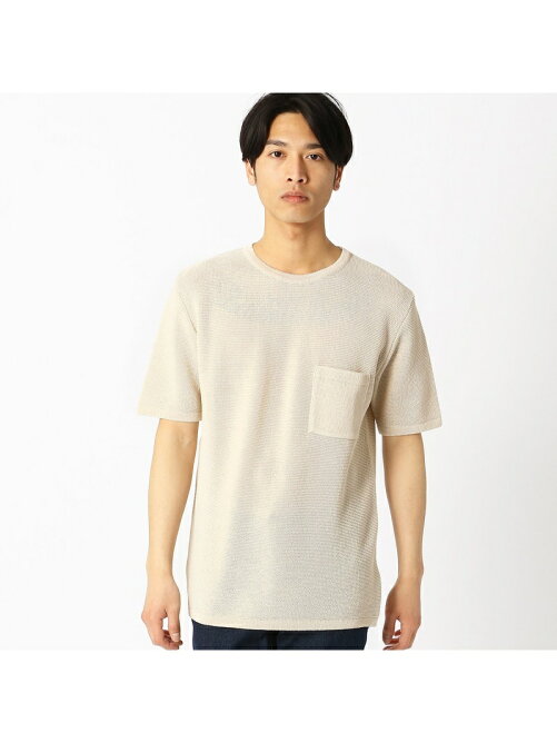 Comme Ca Ism 和紙ガーター編み ニットtシャツ Rakuten Fashion 楽天ファッション 旧楽天ブランドアベニュー R