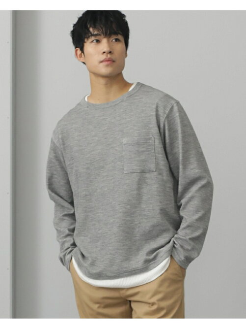 Beams Heart Beams Heart 起毛 フェイクレイヤー ロングスリーブ Tシャツ Rakuten Fashion 楽天ファッション 旧楽天ブランドアベニュー Bu3919