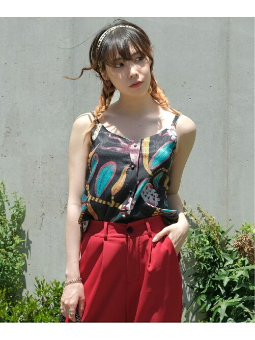 Andj エキゾチックサテンキャミソール Rakuten Fashion 楽天ファッション 旧楽天ブランドアベニュー Am79
