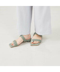 �ySALE�^30%OFF�zqualite �yHENRI EN VARGO�zIRIS �t���b�g�T���_�� �J���e �V���[�Y�E�C �T���_�� �O���[�� �O���[�y���������z