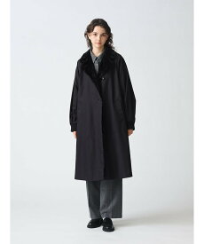 【SALE／20%OFF】mizuiro ind mizuiro ind バックボアコート マーコート ジャケット・アウター その他のジャケット・アウター ブラック グレー ベージュ ブラウン【送料無料】