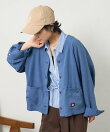 別注 リネンレーヨンノーカラーVネックジャケット<セットアップ対応>