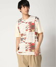エスニック柄プリントTシャツ