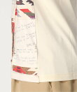 エスニック柄プリントTシャツ