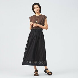 【SALE／30%OFF】qualite 【margaux】別注ドッキングワンピース カリテ ワンピース・ドレス シャツワンピース ブラウン ブラック【送料無料】