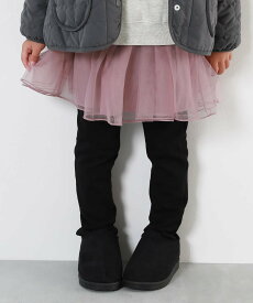 devirock RICH WARM 裏シャギー ボリュームチュール スカッツ 10分丈 ボトムス スカート 25AW デビロック スカート その他のスカート ピンク パープル ブルー ブラック ホワイト