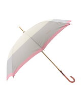 FURLA FURLA(フルラ)カラーボーダー ロゴプリント 雨傘 長傘 耐風傘 ジャンプ傘 レディース ムーンバット…