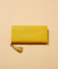 BARNYARDSTORM Beau're(ヴュレ)別注 / タッセル付きレザーウォレット【WEB限定】 バンヤードストーム 財布・ポーチ・ケース 財布 ゴールド シルバー グレー イエロー グリーン【送料無料】