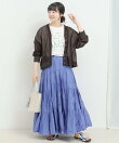 袖口ラメシアーVネックカーディガン