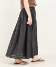 シアーチェックプリーツスカート