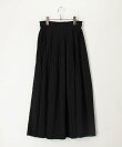 シアーチェックプリーツスカート