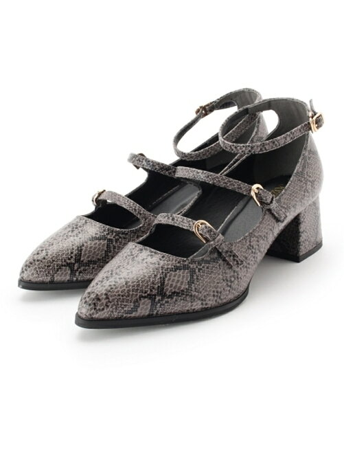 Ozoc スリーストラップパンプス Rakuten Fashion 楽天ファッション