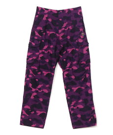 A BATHING APE COLOR CAMO 6 POCKET PANTS ア ベイシング エイプ パンツ その他のパンツ ネイビー パープル レッド【送料無料】