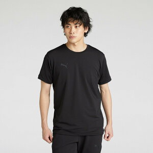 PUMA �����Y �T�b�J�[ PUMAFTBL �g���x�� ���� T�V���c INDIVIDUAL TRAVEL SS Shirt �v�[�} �g�b�v�X �J�b�g�\�[�ET�V���c �u���b�N�y���������z