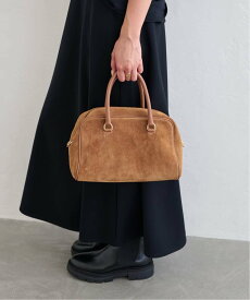 U by SPICK&SPAN 《WEB限定/追加予約》AULENTTI /オウレンティSUEDE BOSTON BAG5 ユーバイスピックアンドスパン バッグ ボストンバッグ ブラウン【送料無料】