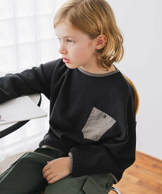 【SALE／50%OFF】GLOBAL WORK あったか乾きやすいフリースプルオーバー/キッズ/600097 グローバルワーク トップス スウェット・トレーナー ブラック グリーン ブラウン