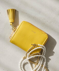 BARNYARDSTORM Beau're(ヴュレ)別注 / タッセル付きレザーラウンドウォレット【WEB限定】 バンヤードストーム 財布・ポーチ・ケース 財布 シルバー グレー イエロー グリーン ゴールド【送料無料】