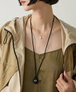 【Lemme.×2.718】ガラスコードネックレス