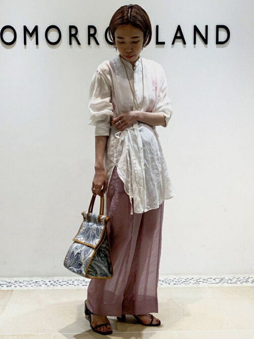 Tomorrowland ラミー オーバーラップシャツ Rakuten Fashion 楽天ファッション 旧楽天ブランドアベニュー 3923